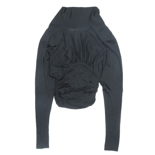 Saint Laurent Paris Ninebde Banineo Knit Shirt Black