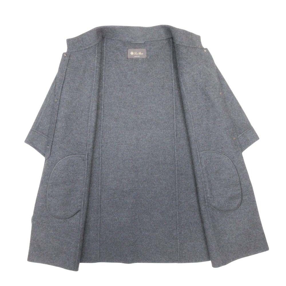 Loro Piana Bba Theletsubule Jacket Outer Cashmere Leather Da — view 4