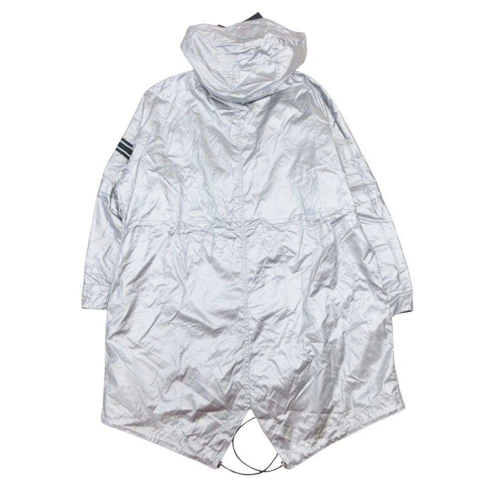 Dior Homme Dio labo bule Coat 48 Silver Navy — view 2