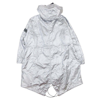 Dior Homme Dio labo bule Coat 48 Silver Navy — view 2