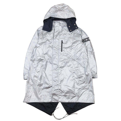 Dior Homme Dio labo bule Coat 48 Silver Navy