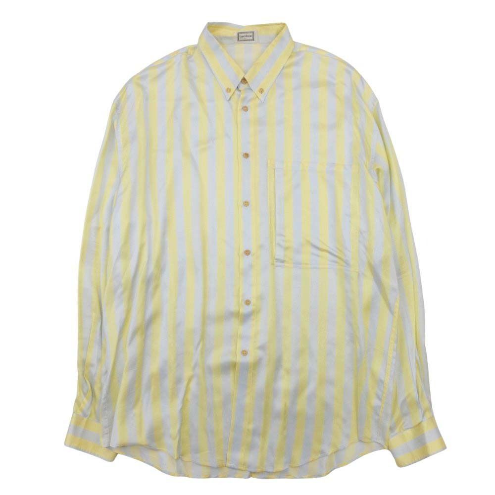Versace Gianni Vintage Silk 100% Buttondown Jacket Shirt