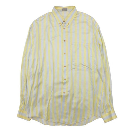 Versace Gianni Vintage Silk 100% Buttondown Jacket Shirt