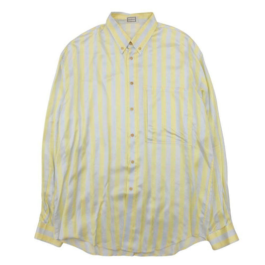 Versace Gianni Vintage Silk 100% Buttondown Jacket Shirt