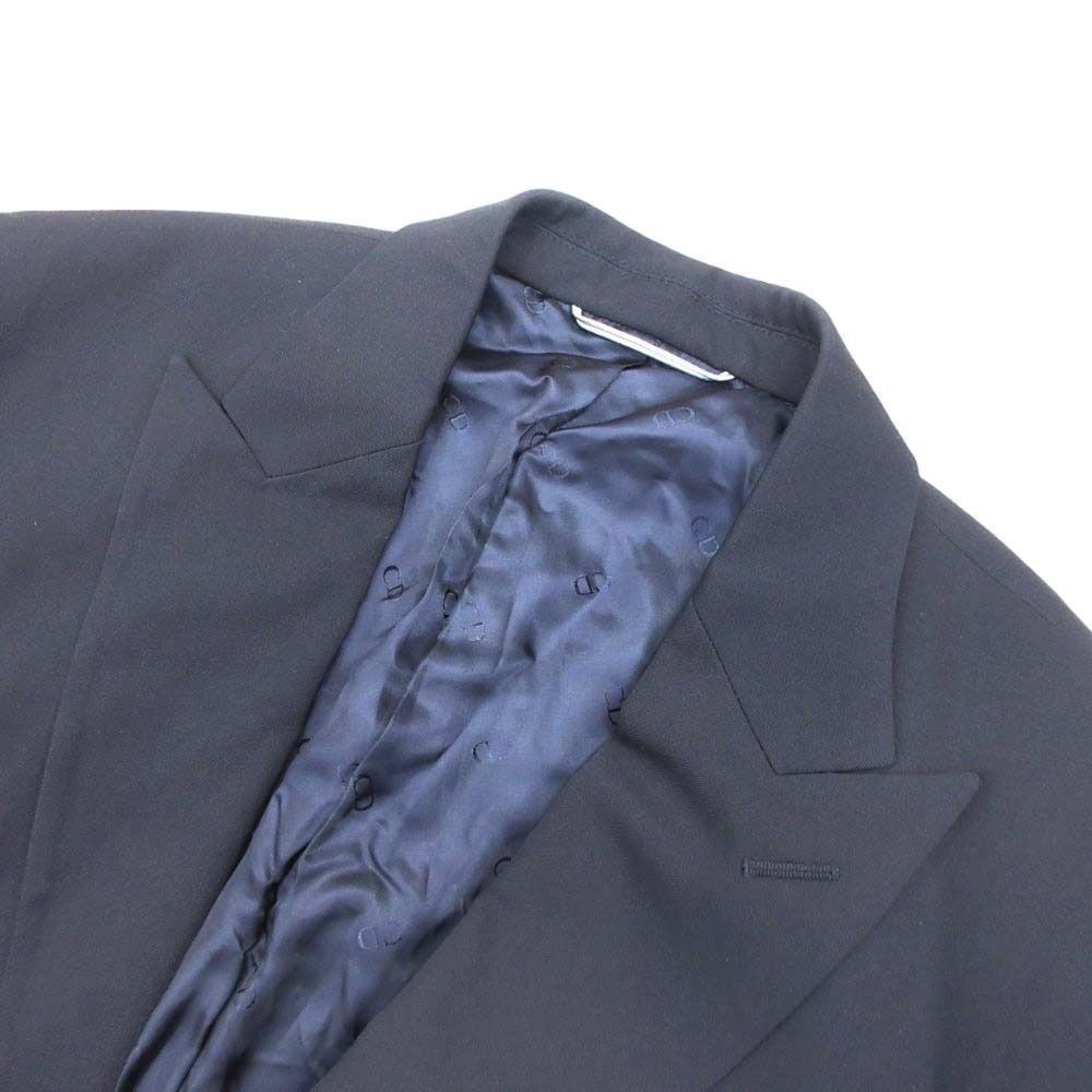Dior Homme Dio Ninedela Dejacket 2 Single Breasted Buleather 50 Navy — view 3