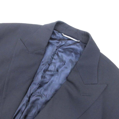 Dior Homme Dio Ninedela Dejacket 2 Single Breasted Buleather 50 Navy — view 3