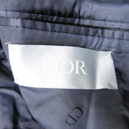 Dior Homme Dio Ninedela Dejacket 2 Single Breasted Buleather 50 Navy — view 7