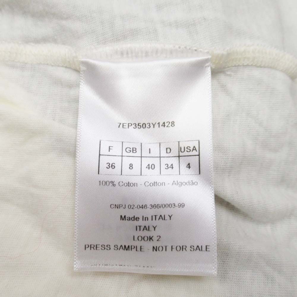 Dior Dio J'adior 8 Shirt Logo Top 36 Ivory LadySecond — view 6