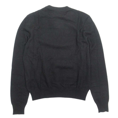 Dior Homme Dio CD Logo Knit Sweater Black Second — view 2