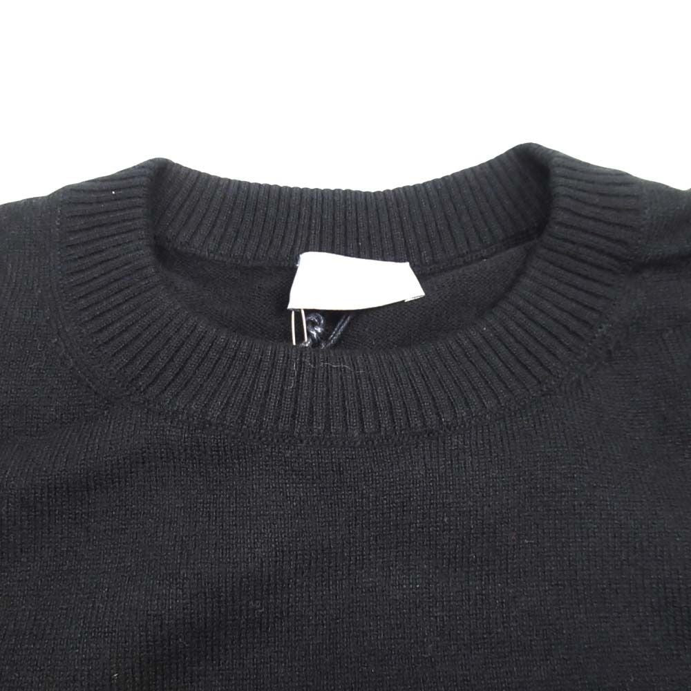 Dior Homme Dio CD Logo Knit Sweater Black Second — view 4