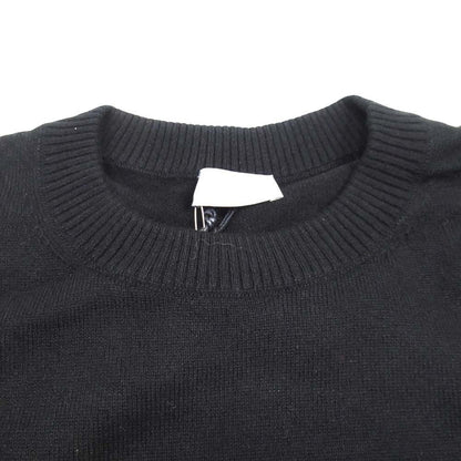 Dior Homme Dio CD Logo Knit Sweater Black Second — view 4