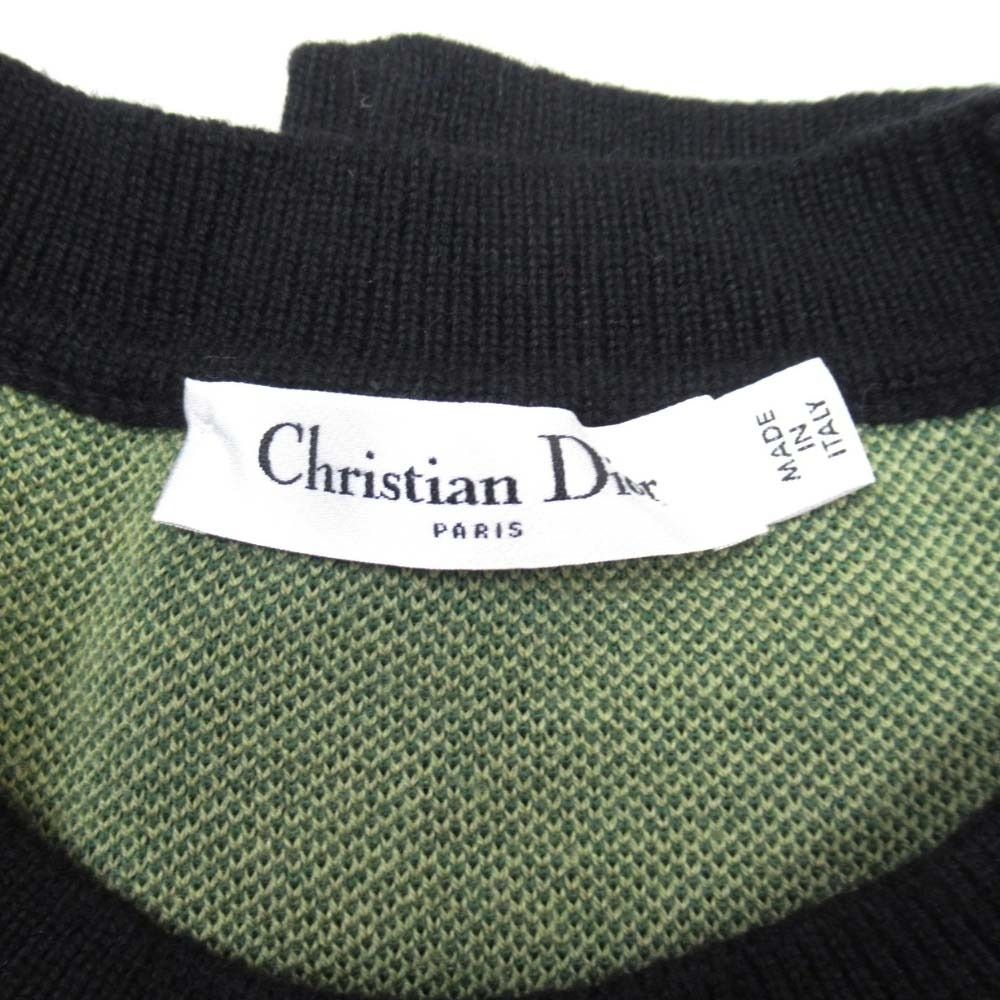 Dior Dio Logo Knit Sweater 34 Black LadySecond — view 5