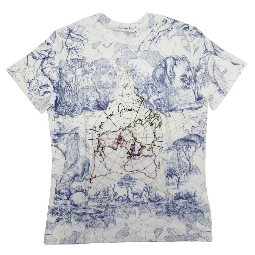 Dior Dio Lede Shirt Short Sleeve Tote Offwhite LadySecond