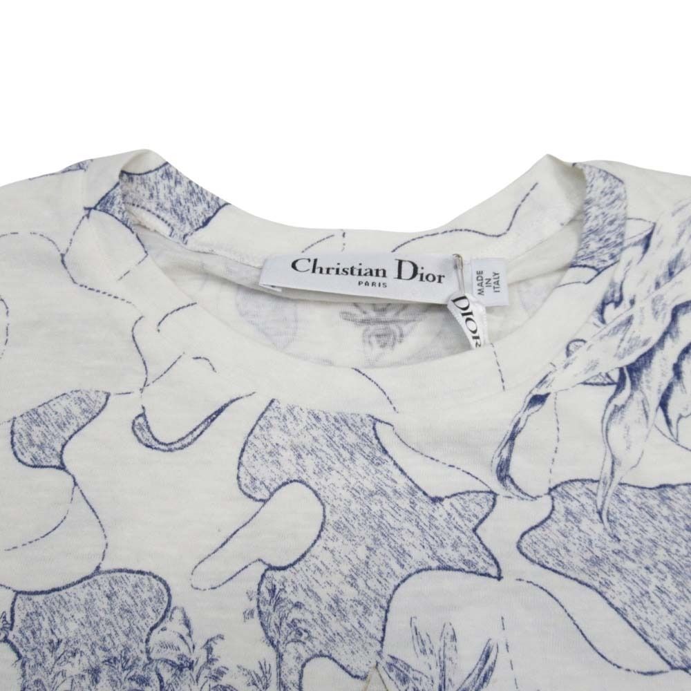 Dior Dio Lede Shirt Short Sleeve Tote Offwhite LadySecond — view 5