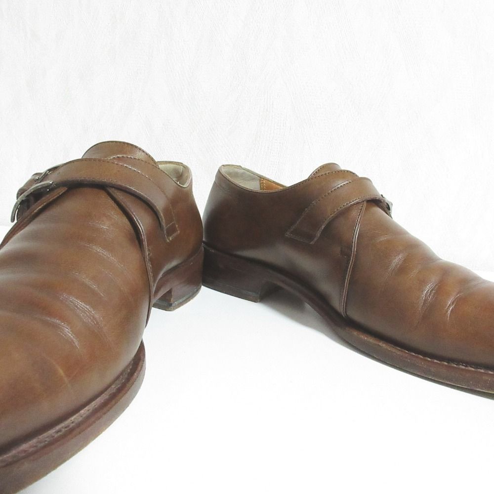 Hermes Leather 41.5 Brown Dress Shoes — view 5