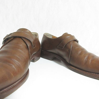 Hermes Leather 41.5 Brown Dress Shoes — view 5