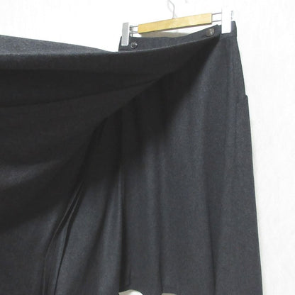 Hermes Vintage Lecashmere Logo Laskirt 38 Legray LadySecond Skirt — view 5