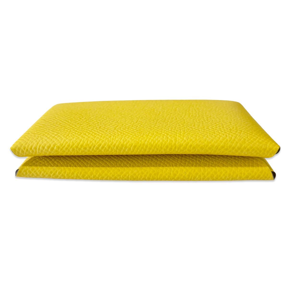 Hermes Card Case Business Holder Yellow — view 6