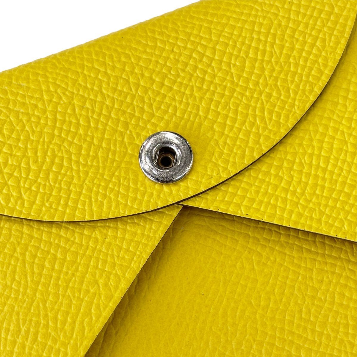 Hermes Card Case Business Holder Yellow — view 7