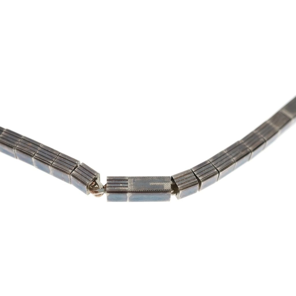 Gucci Blockchain Necklace Silver — view 4