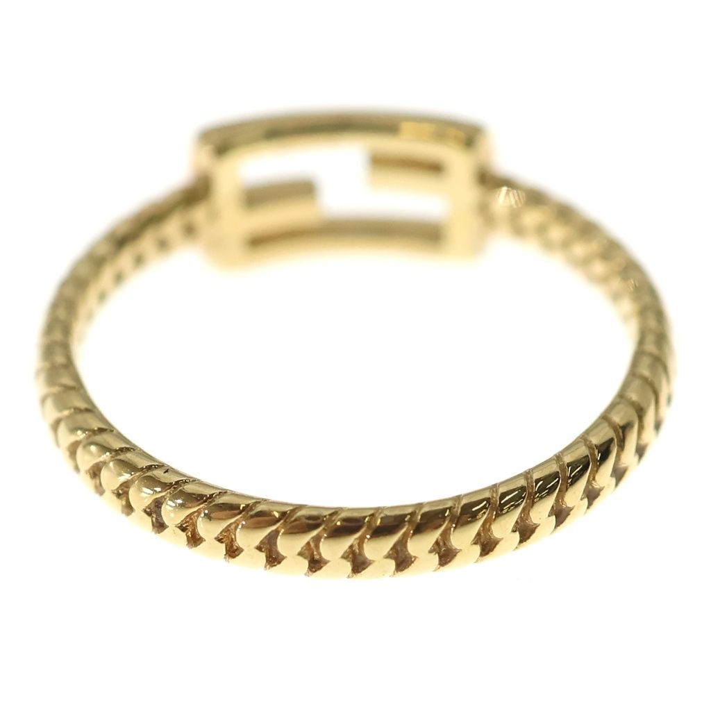 Fendi Baguette Ring Gold — view 2