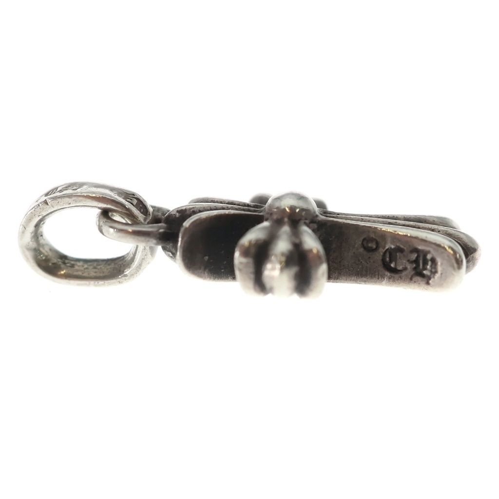 Chrome Hearts Crs Baby Fat Cross Pendant Top Silver — view 4
