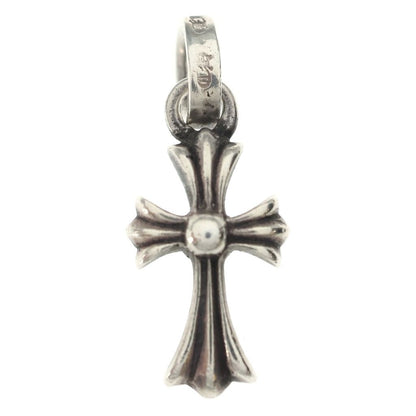 Chrome Hearts Crs Baby Fat Cross Pendant Top Silver — view 2
