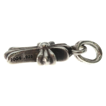 Chrome Hearts Crs Baby Fat Cross Pendant Top Silver — view 3