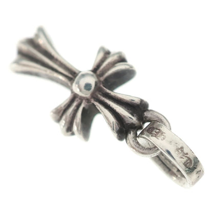 Chrome Hearts Crs Baby Fat Cross Pendant Top Silver — view 6