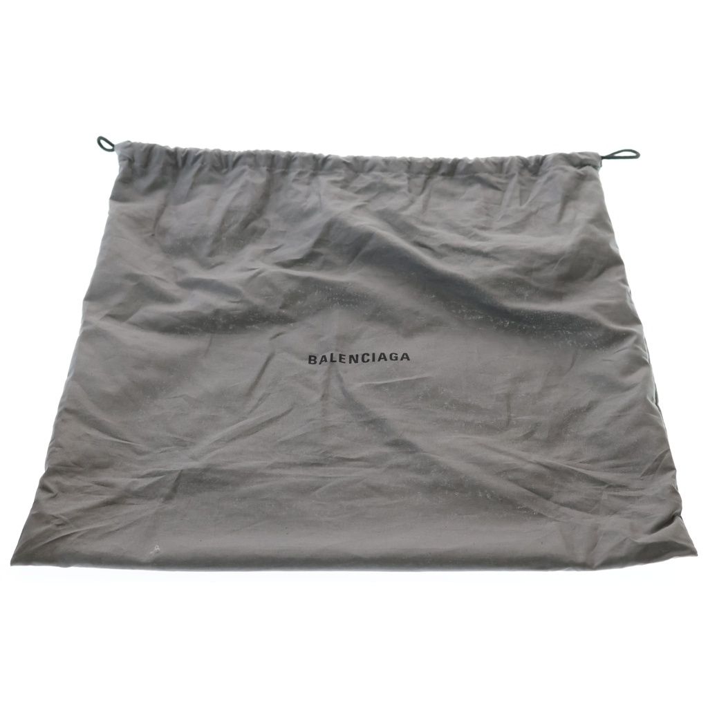 Balenciaga Navy Cabas XS Tote Pink Ivory Canvas Leather Silver — view 7