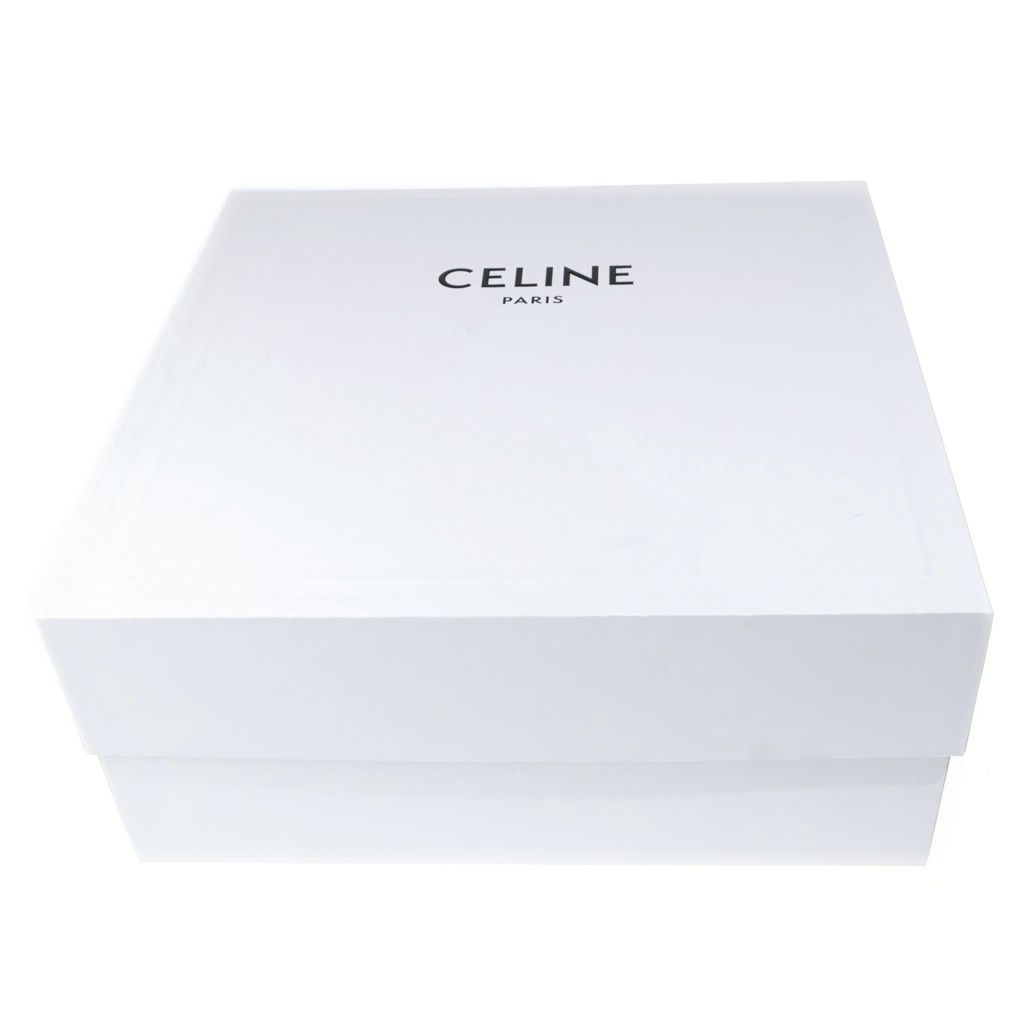 Celine Side Zip Leather les Up Ranger Boots Black — view 6