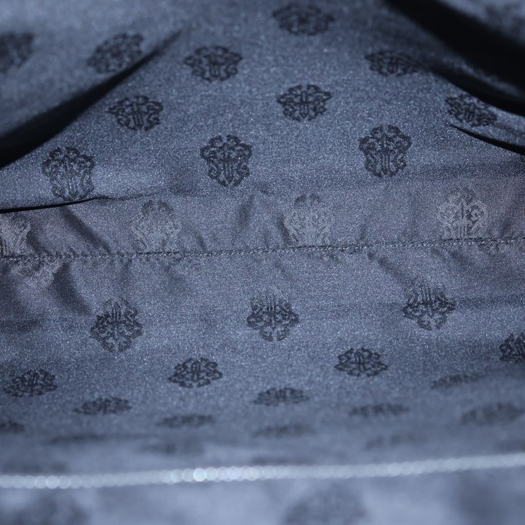 Chrome Hearts Briefcase Gunslinger Leather Business Handbag Black — view 5