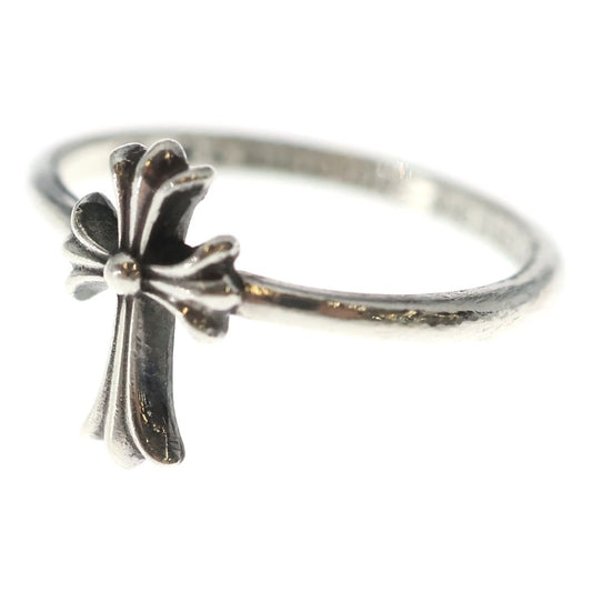 Chrome Hearts Bubblgm CH Crs Bubblegum CH Cross Silver Ring