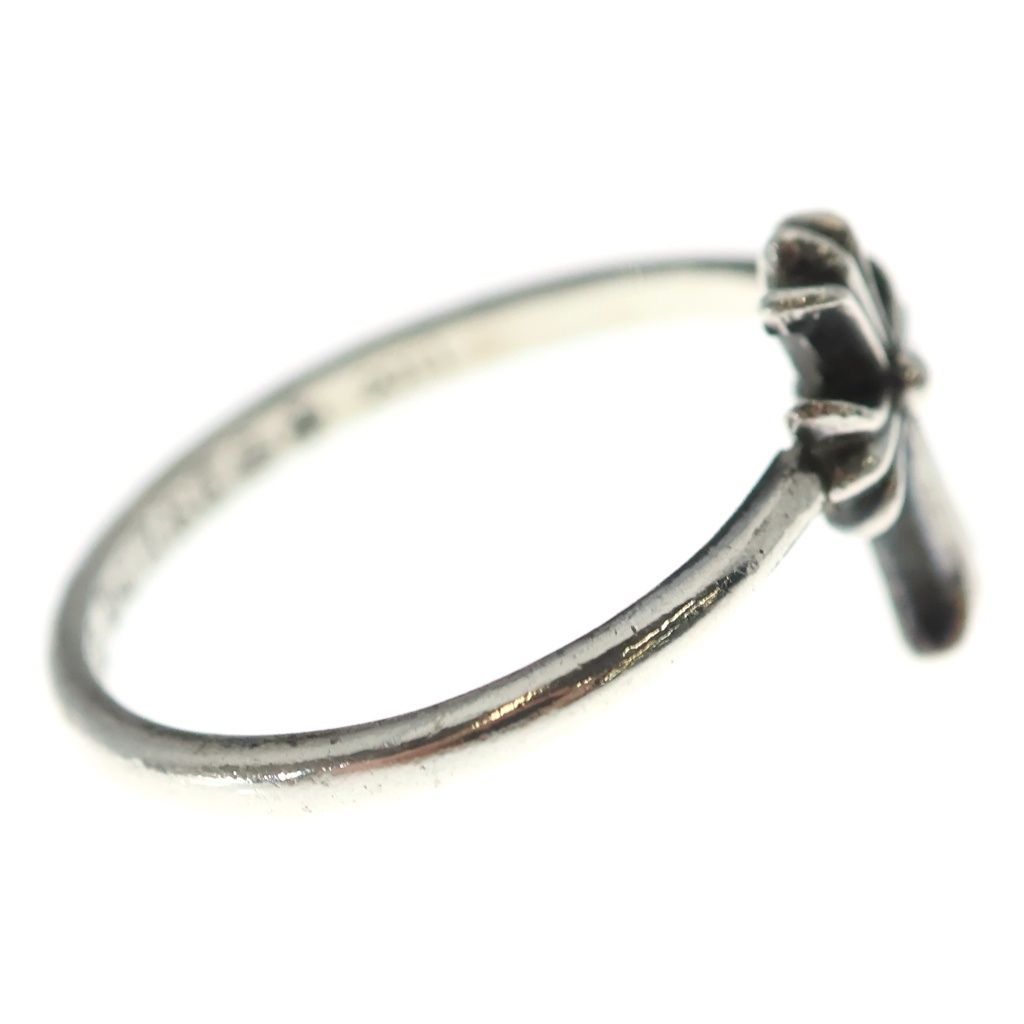 Chrome Hearts Bubblgm CH Crs Bubblegum CH Cross Silver Ring — view 3