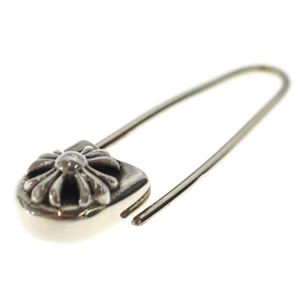 Chrome Hearts ER Safety Pin Silver Earrings — view 6