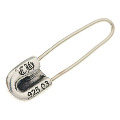 Chrome Hearts ER Safety Pin Silver Earrings — view 2