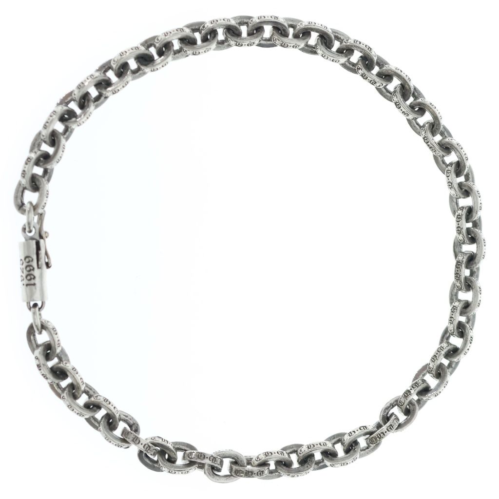 Chrome Hearts Paper Chain Bracelet Silver — view 2
