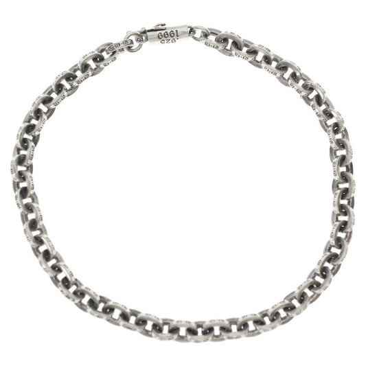 Chrome Hearts Paper Chain Bracelet Silver
