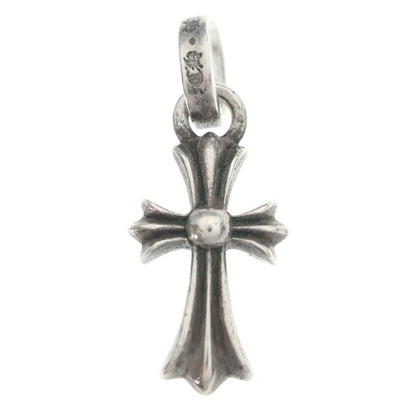 Chrome Hearts Crs Baby Fat Cross Pendant Top Silver