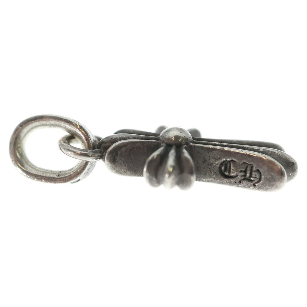 Chrome Hearts Crs Baby Fat Cross Pendant Top Silver — view 4