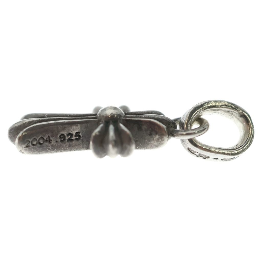 Chrome Hearts Crs Baby Fat Cross Pendant Top Silver — view 3