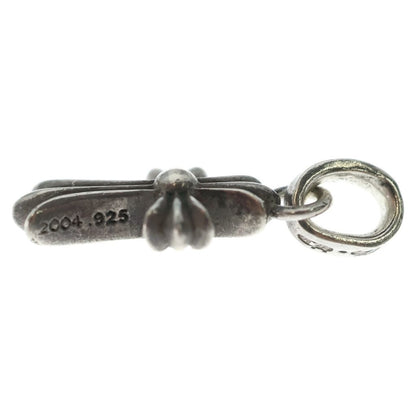 Chrome Hearts Crs Baby Fat Cross Pendant Top Silver — view 3