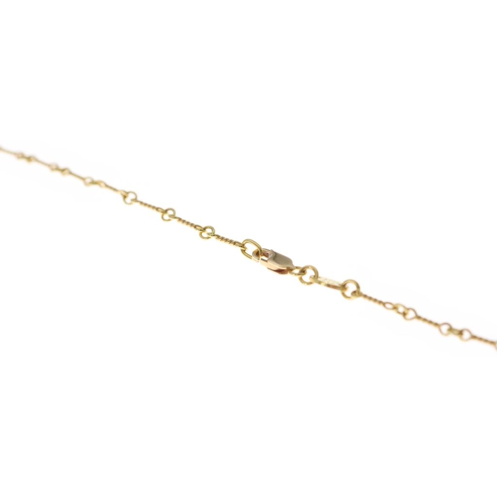 Chrome Hearts 22k Neckchain Twist Chain Necklace Gold — view 3