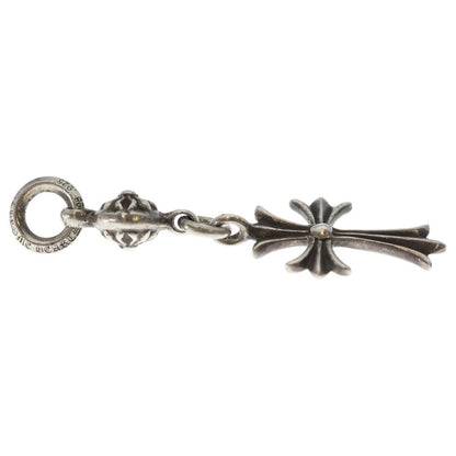 Chrome Hearts Tny CH Crs 1 Ball Tiny CH Cross Charm Pendant Top Silver — view 4