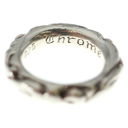 Chrome Hearts Scrl Band Scroll Ring Silver — view 5