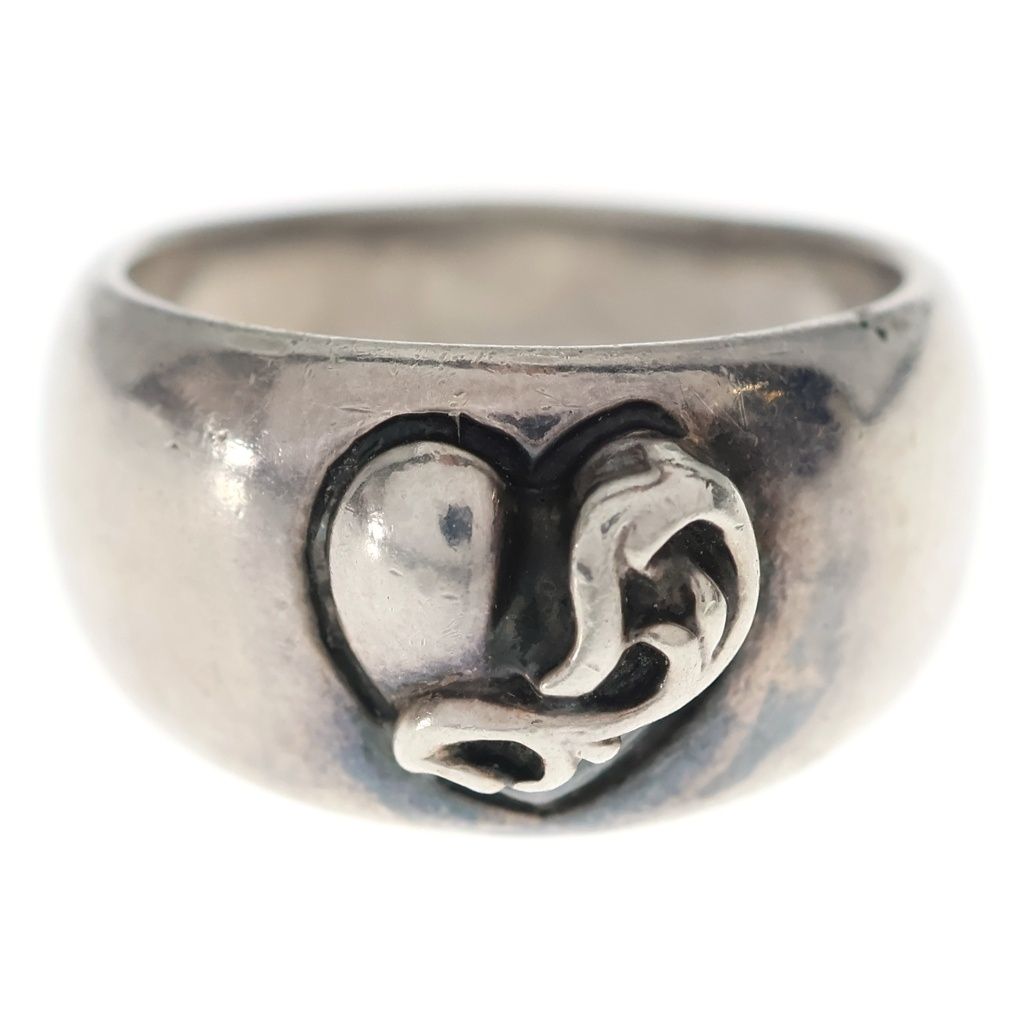 Chrome Heart in Band Silver Ring — view 4