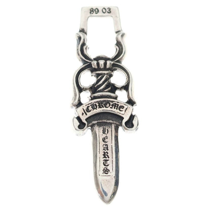 Chrome Hearts 10 Dagger Pendant Top Silver