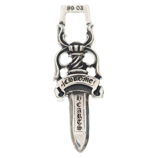 Chrome Hearts 10 Dagger Pendant Top Silver