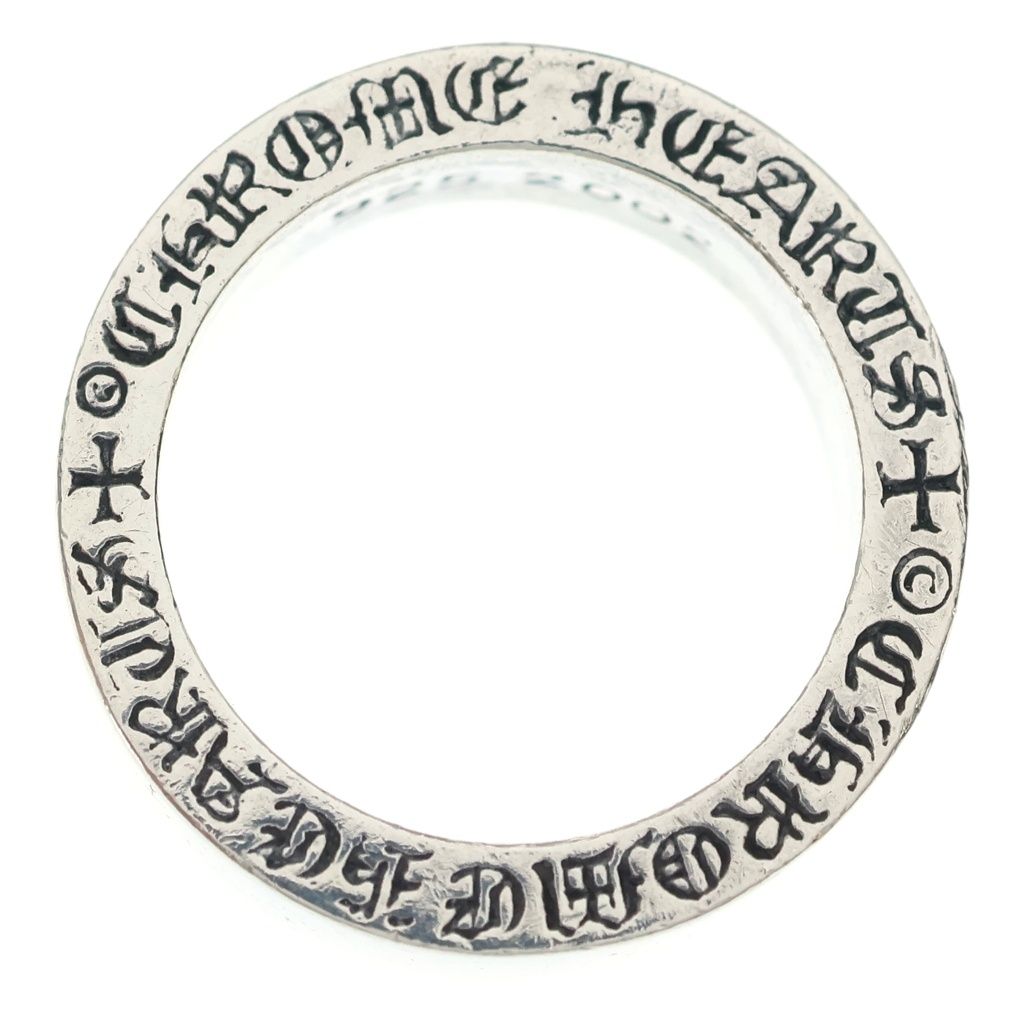 Chrome Hearts mm Spacer Pln mm Ring Plain Silver — view 6