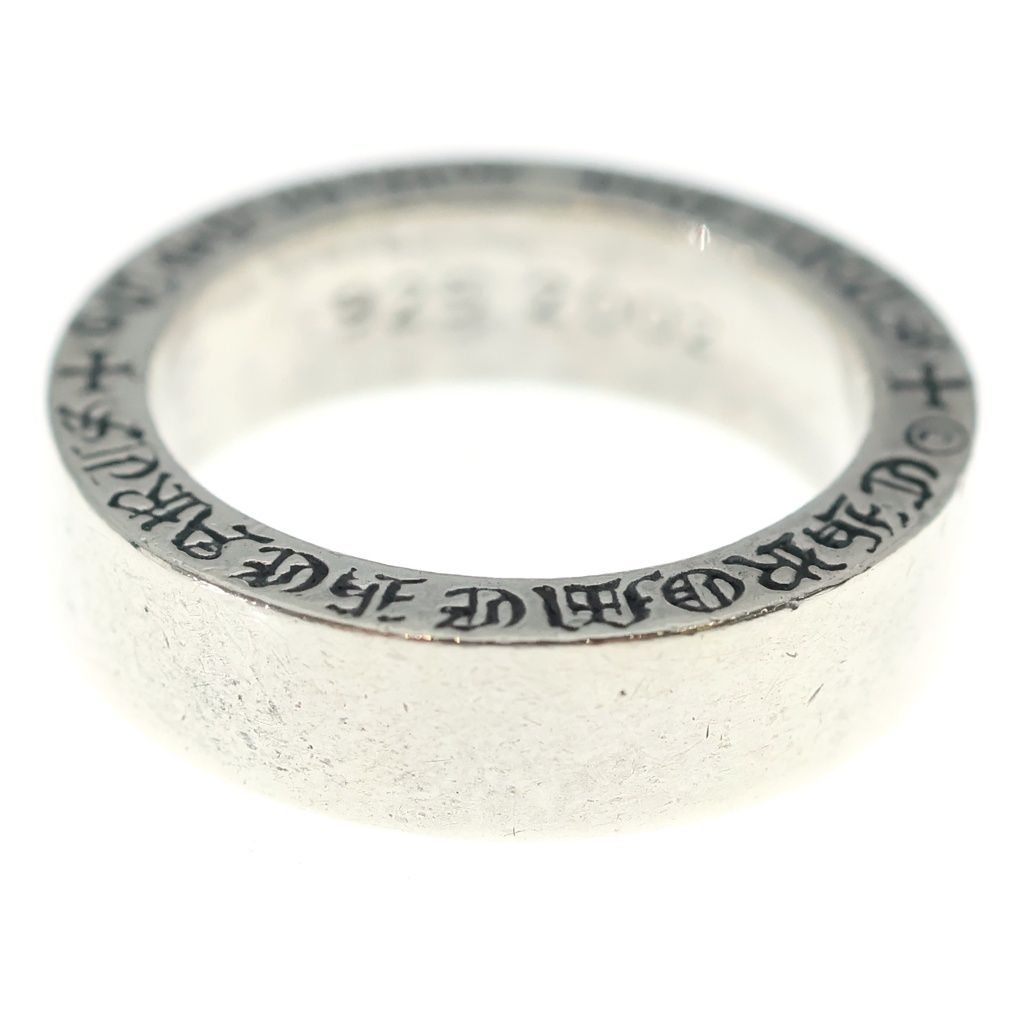 Chrome Hearts mm Spacer Pln mm Ring Plain Silver